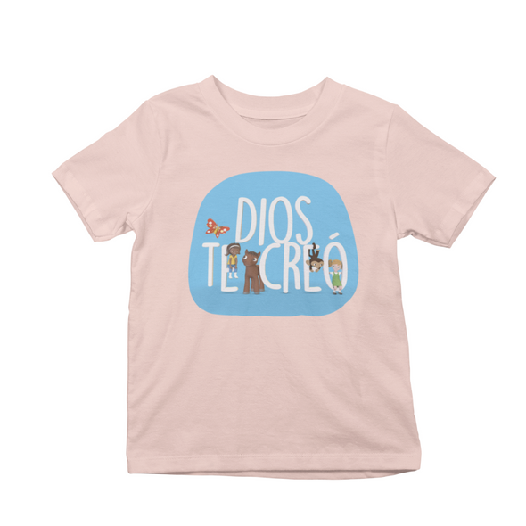 T-Shirt Dios te Creó - Girl