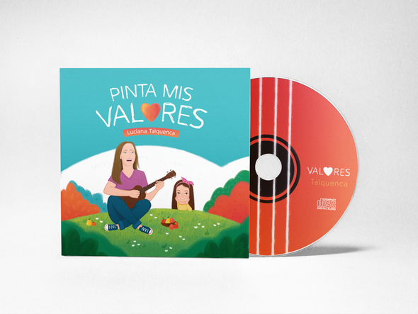 CD PINTA MIS VALORES - Luciana Talquenca