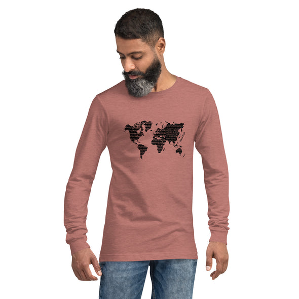 Camiseta manga larga unisex World
