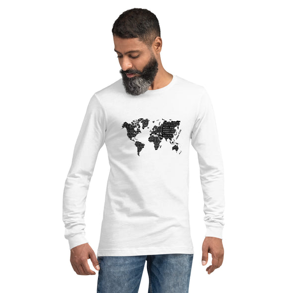 Camiseta manga larga unisex World